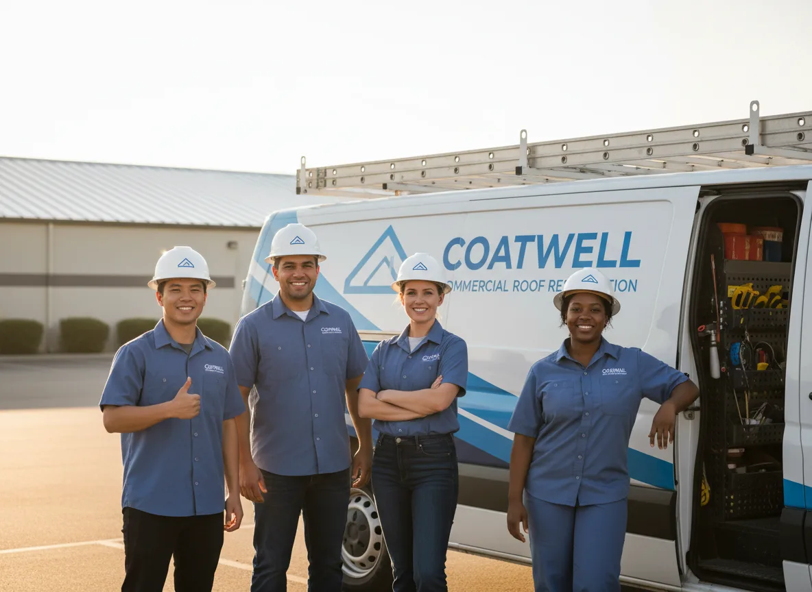 Commercial roof coating company in Dundee, MI
